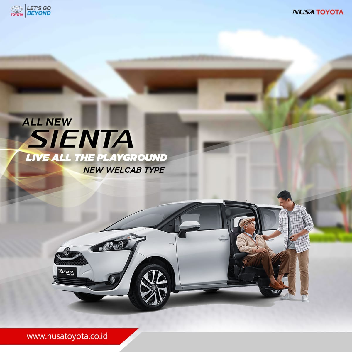 Sienta Welcab Resmi Hadir Di Nusa Toyota Nusa Toyota News