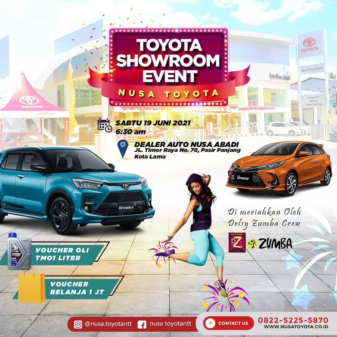 Nusa Toyota Menggelar Toyota Showroom Event – Nusa Toyota News