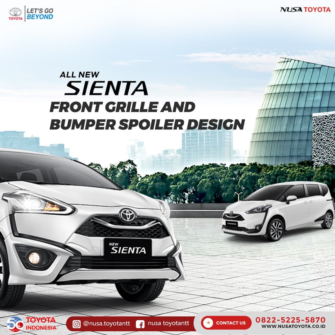 Spesifikasi Lengkap Toyota New Sienta Mesin Dimensi dan Fitur Terbaru