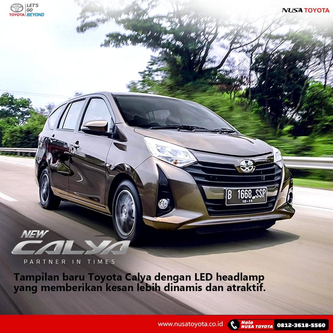 Toyota New Calya 2025 Fitur Perubahan Utama