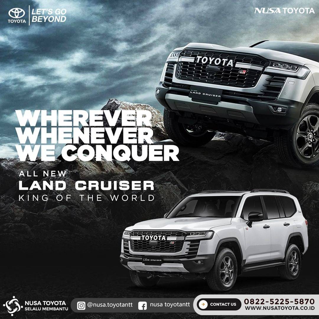 Fitur Unggulan Toyota Land Cruiser