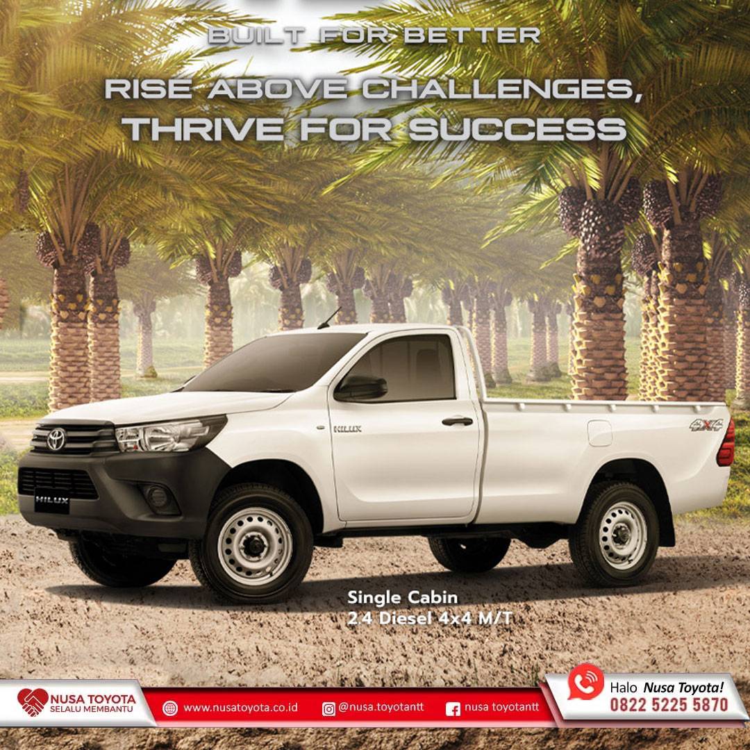 Performa Mesin New Hilux S yang Tangguh untuk Aktivitas Komersial