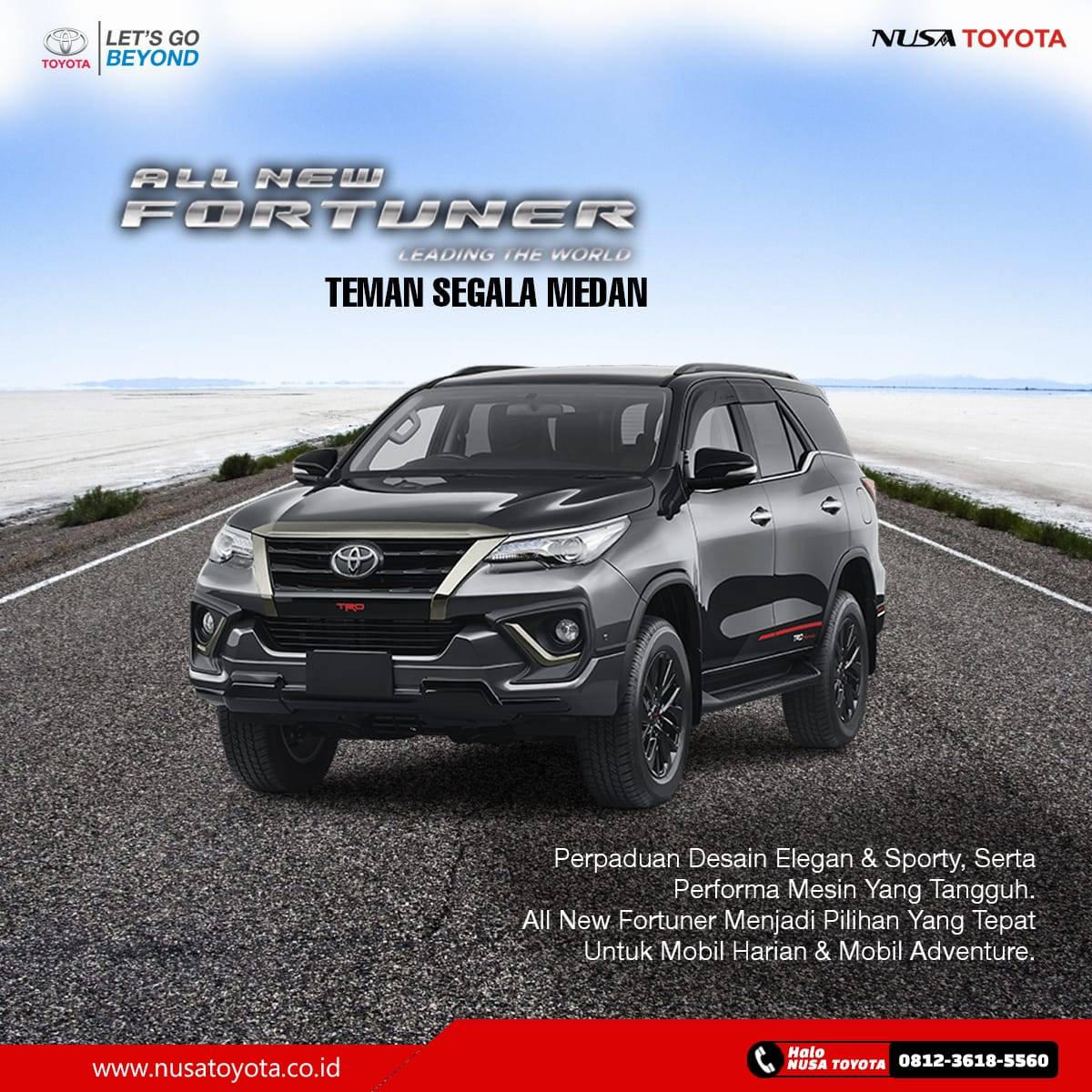 Varian All New Fortuner Dan Perbedaan Setiap Tipe