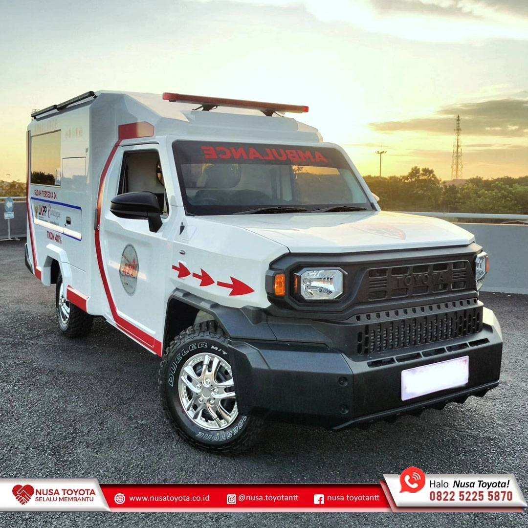 Hilux Rangga Ambulance Tangguh untuk Medis Darurat