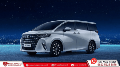 Eksterior Toyota Vellfire Modern dengan Desain Mewah Premium