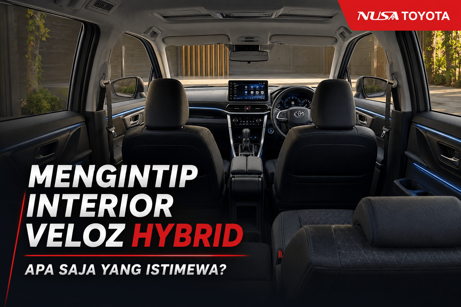 Mengintip Interior Veloz Hybrid, Apa Saja yang Istimewa?
